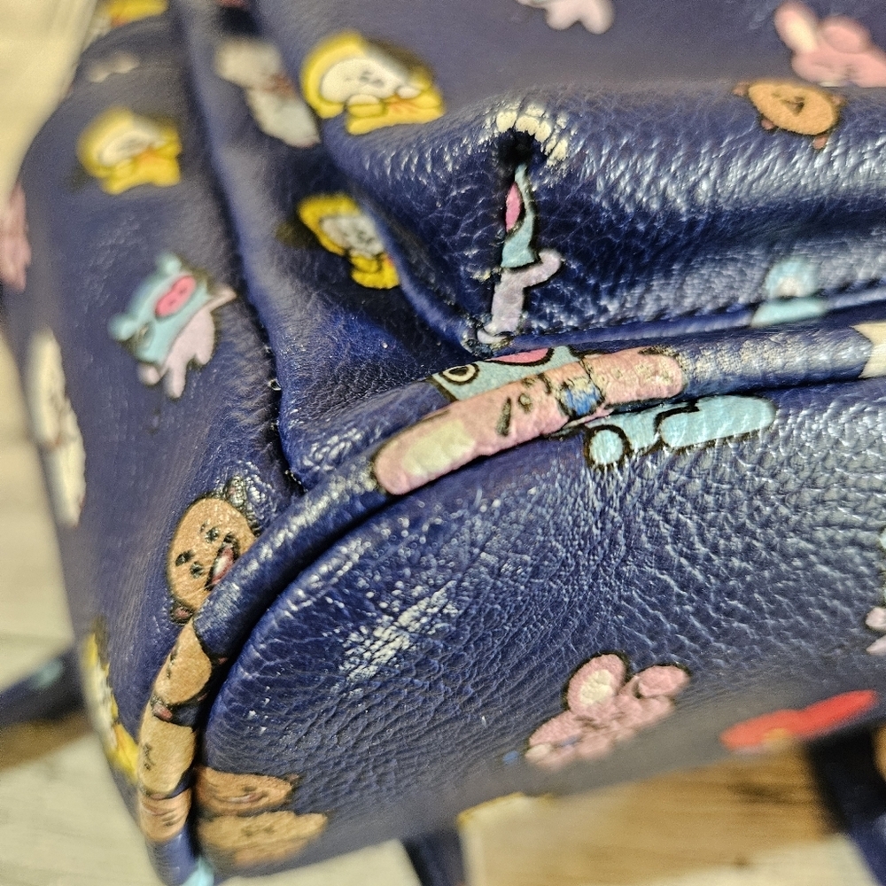 BTS BT21 All Over Print Mini Backpack K-Pop - Picture 9 of 12
